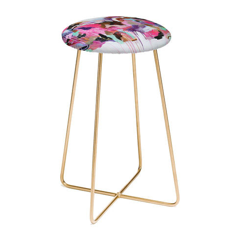 Laura Fedorowicz I Love the Flamingos Counter Stool