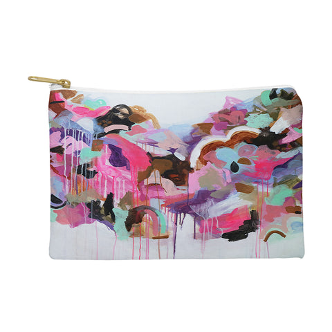 Laura Fedorowicz I Love the Flamingos Pouch