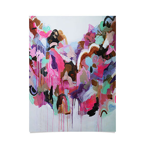 Laura Fedorowicz I Love the Flamingos Poster