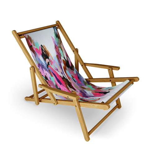 Laura Fedorowicz I Love the Flamingos Sling Chair