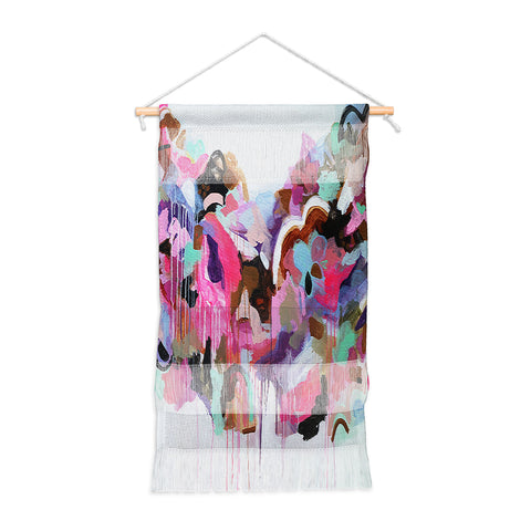 Laura Fedorowicz I Love the Flamingos Wall Hanging Portrait