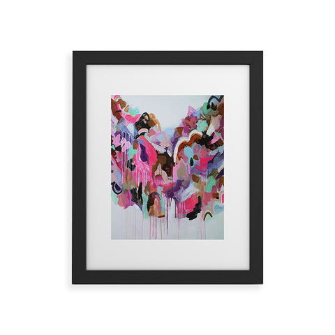 Laura Fedorowicz I Love the Flamingos Framed Art Print