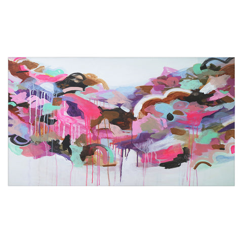 Laura Fedorowicz I Love the Flamingos Tablecloth