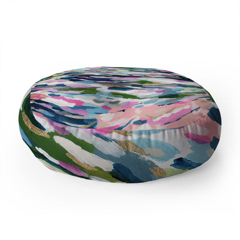 Laura Fedorowicz Id Paint You Brighter Floor Pillow Round