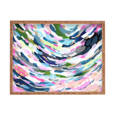 Laura Fedorowicz Id Paint You Brighter Rectangular Tray
