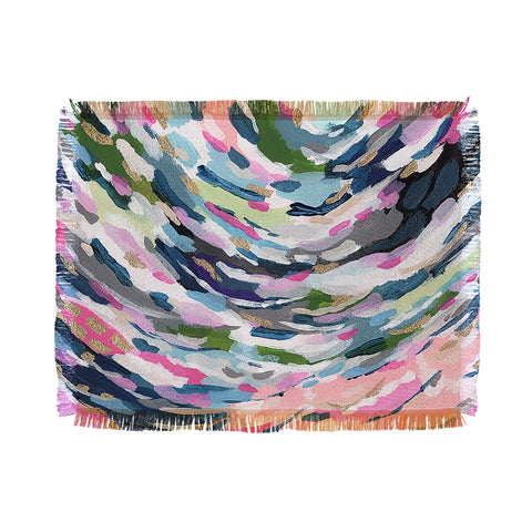 Laura Fedorowicz Id Paint You Brighter Throw Blanket