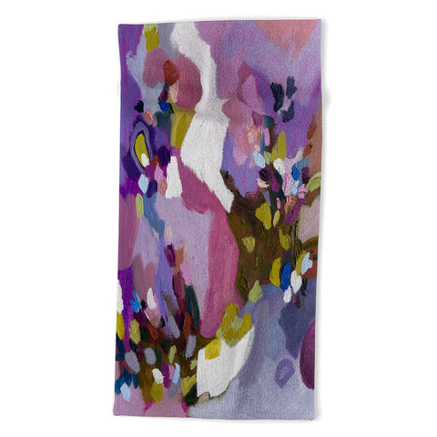 Laura Fedorowicz In the Wind Abstract Beach Towel
