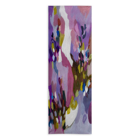 Laura Fedorowicz In the Wind Abstract Yoga Towel