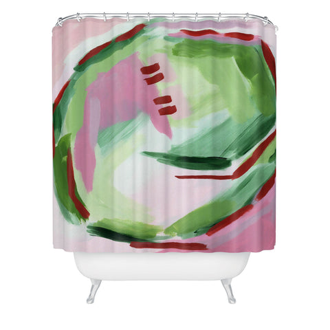 Laura Fedorowicz In your Inner Circle Shower Curtain
