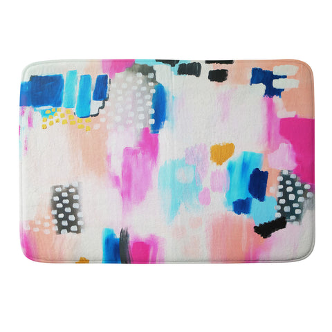 Laura Fedorowicz Its Wild and Free Memory Foam Bath Mat