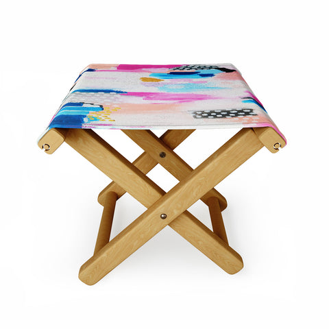 Laura Fedorowicz Its Wild and Free Folding Stool