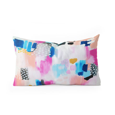 Laura Fedorowicz Its Wild and Free Oblong Throw Pillow