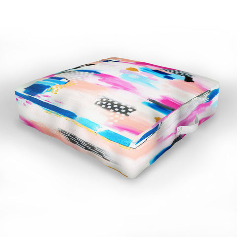 Laura Fedorowicz Its Wild and Free Outdoor Floor Cushion