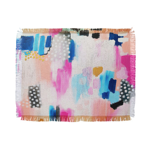 Laura Fedorowicz Its Wild and Free Throw Blanket