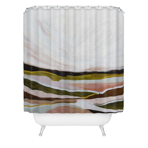 Laura Fedorowicz Journey to Here Shower Curtain
