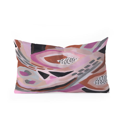 Laura Fedorowicz Journey with Me Oblong Throw Pillow