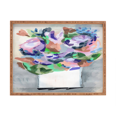 Laura Fedorowicz Just A Love Song Rectangular Tray