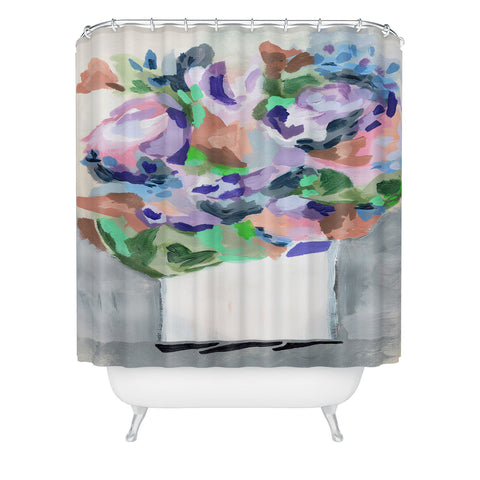 Laura Fedorowicz Just A Love Song Shower Curtain