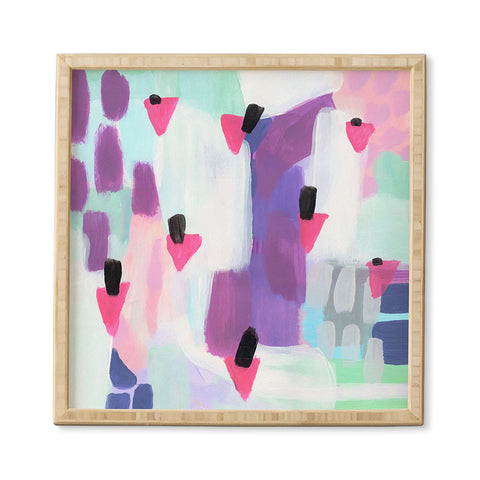 Laura Fedorowicz Just Gems Abstract Framed Wall Art