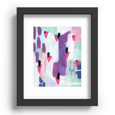 Laura Fedorowicz Just Gems Abstract Recessed Framing Rectangle
