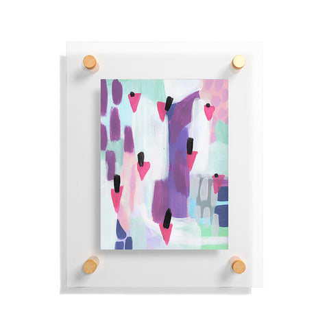 Laura Fedorowicz Just Gems Abstract Floating Acrylic Print