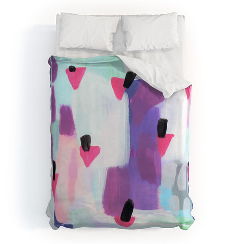 Laura Fedorowicz Just Gems Abstract Duvet Cover