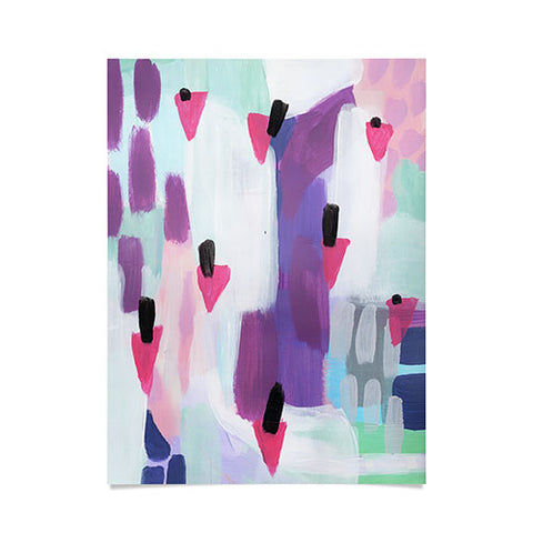 Laura Fedorowicz Just Gems Abstract Poster