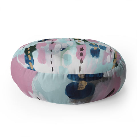 Laura Fedorowicz Just Like in the Movies Floor Pillow Round