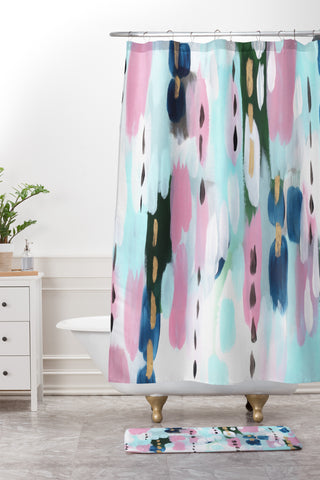 Laura Fedorowicz Just Like in the Movies Shower Curtain And Mat