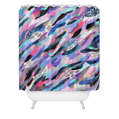 Laura Fedorowicz Life of the Party Shower Curtain