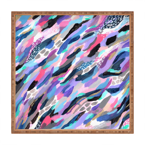 Laura Fedorowicz Life of the Party Square Tray