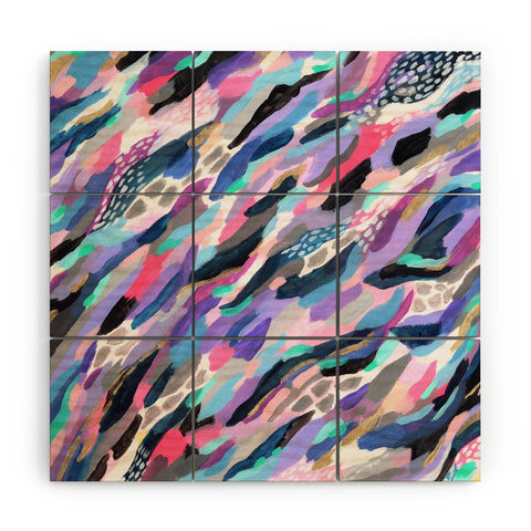 Laura Fedorowicz Life of the Party Wood Wall Mural