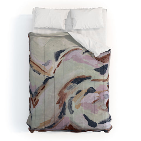 Laura Fedorowicz Light Through the Cracks Comforter