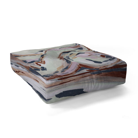 Laura Fedorowicz Light Through the Cracks Floor Pillow Square