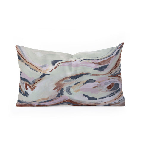 Laura Fedorowicz Light Through the Cracks Oblong Throw Pillow