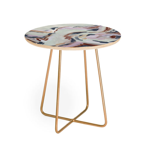 Laura Fedorowicz Light Through the Cracks Round Side Table