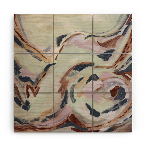 Laura Fedorowicz Light Through the Cracks Wood Wall Mural