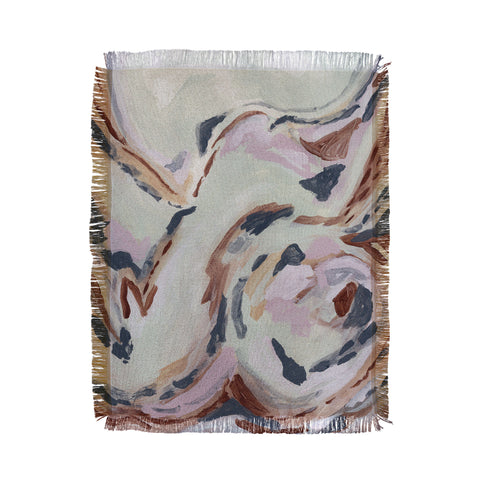 Laura Fedorowicz Light Through the Cracks Throw Blanket