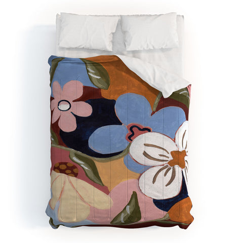 Laura Fedorowicz Like the Flowers Need the Rain Comforter
