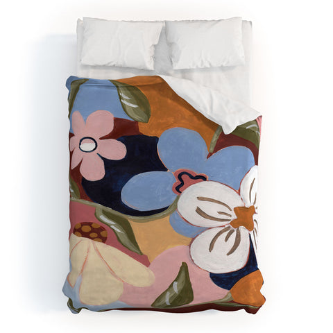 Laura Fedorowicz Like the Flowers Need the Rain Duvet Cover
