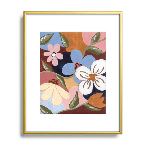 Laura Fedorowicz Like the Flowers Need the Rain Metal Framed Art Print