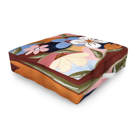 Laura Fedorowicz Like the Flowers Need the Rain Outdoor Floor Cushion