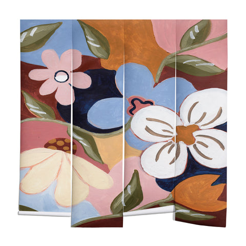 Laura Fedorowicz Like the Flowers Need the Rain Wall Mural