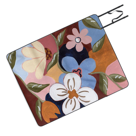 Laura Fedorowicz Like the Flowers Need the Rain Picnic Blanket