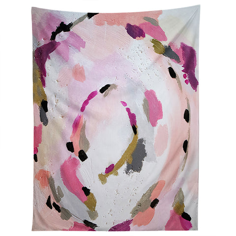 Laura Fedorowicz Lipstick Abstract Tapestry