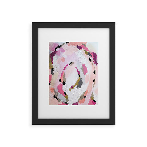 Laura Fedorowicz Lipstick Abstract Framed Art Print