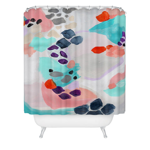 Laura Fedorowicz Loot Bag Shower Curtain