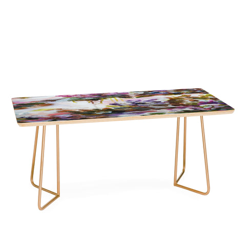 Laura Fedorowicz Lotus Flower Abstract One Coffee Table