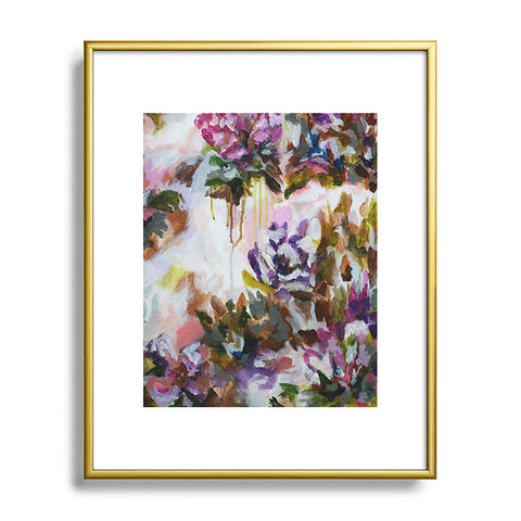 Laura Fedorowicz Lotus Flower Abstract One Metal Framed Art Print
