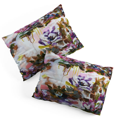 Laura Fedorowicz Lotus Flower Abstract One Pillow Shams